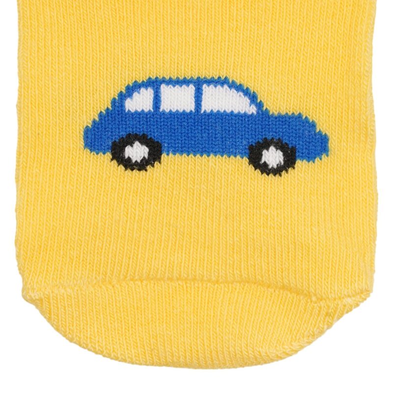 Olay Socks κοντές κάλτσες «Yellow Car» - Image 2