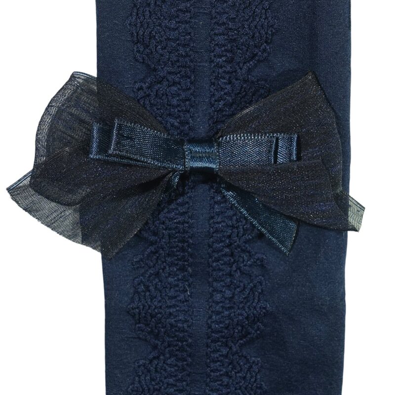 Katamino Kids καλσόν με φιογκάκια «Blue Tulle Bow» - Image 2