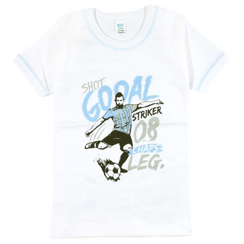 Biyo Kids φανελάκι με στάμπα «Goal»