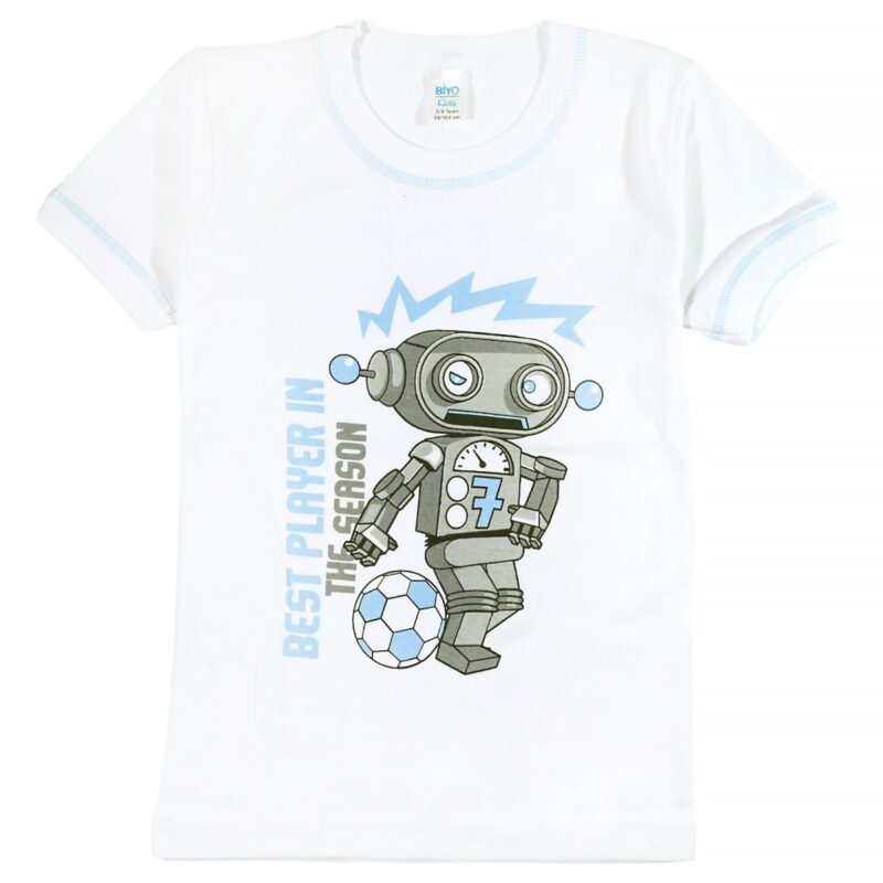 Biyo Kids φανελάκι με στάμπα «Best Robo»