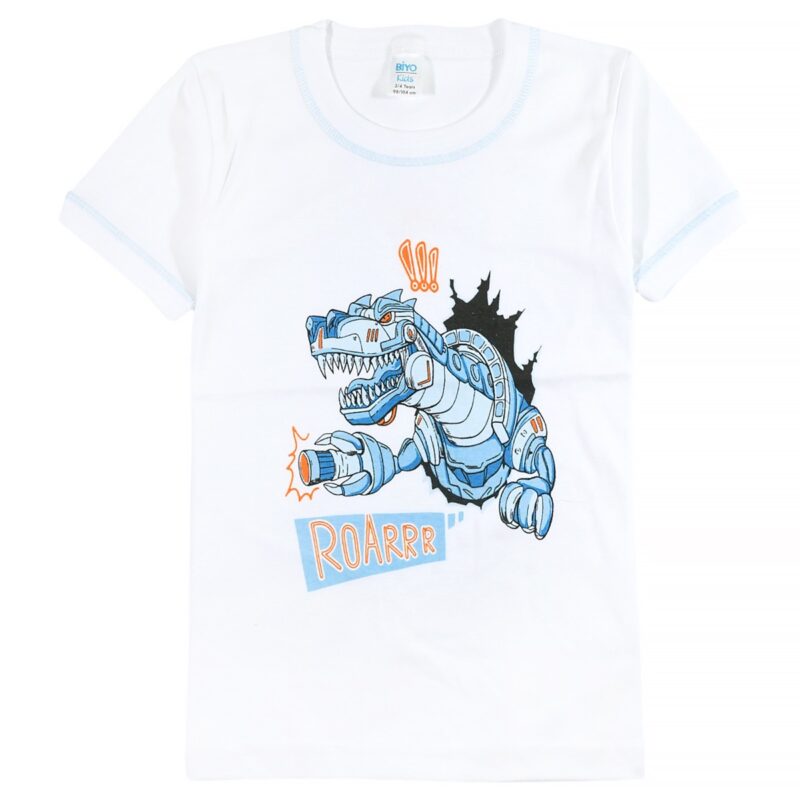 Biyo Kids φανελάκι με στάμπα «Robo Dino»