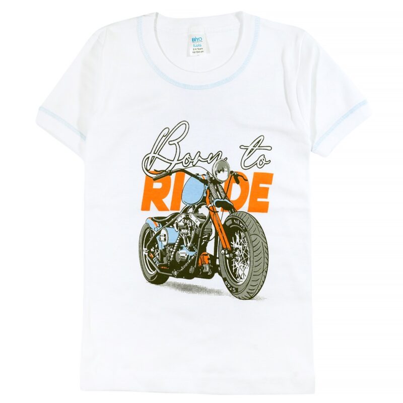 Biyo Kids φανελάκι με στάμπα «Born To Ride»