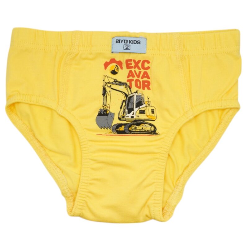 Biyo Kids σλιπάκι «Yellow Excavator»