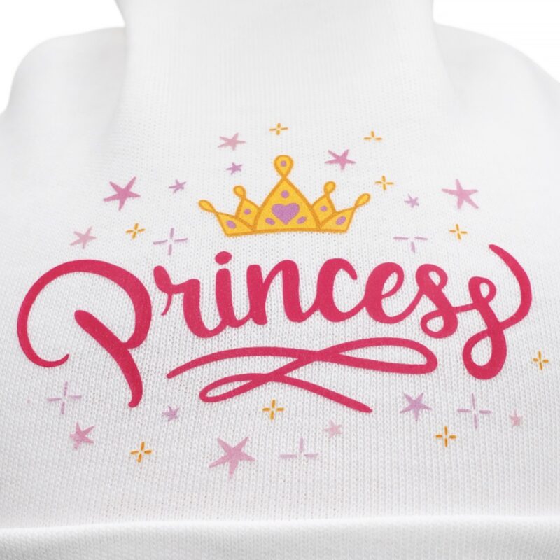 Defne σκουφάκι νεογνού «Ecru Princess» - Image 2