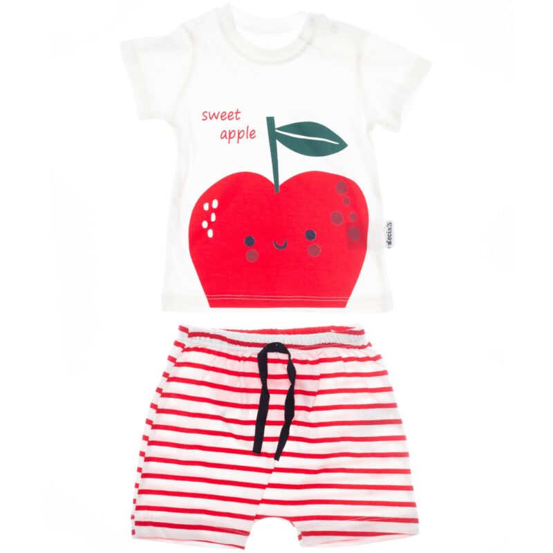 Necix’s σετ μπλουζάκι με σορτσάκι «Sweet Apple»