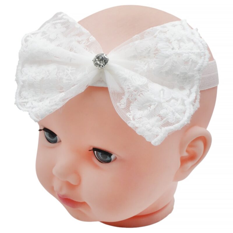 Defne κορδέλα μαλλιών «White Lace»