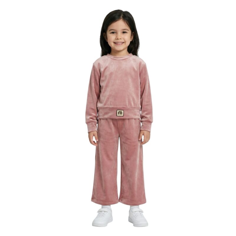 AZ βελουτέ σετ μπλούζα με παντελόνα «Perfect Parties»