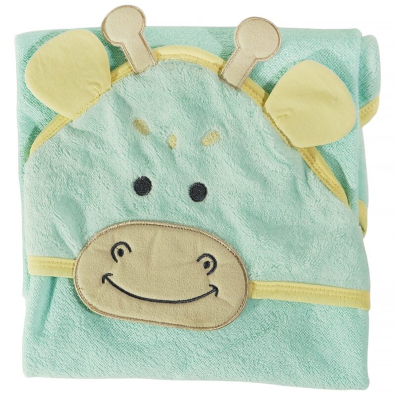 Ramel μπουρνουζοπετσέτα (0,75 m x 0,80 cm) «My Little Hippopotamus»