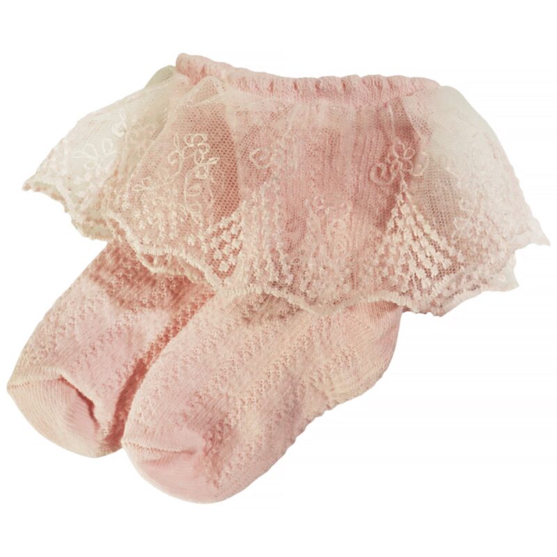 Olay Socks καλτσούλες με τούλι «Pink Celebrate»