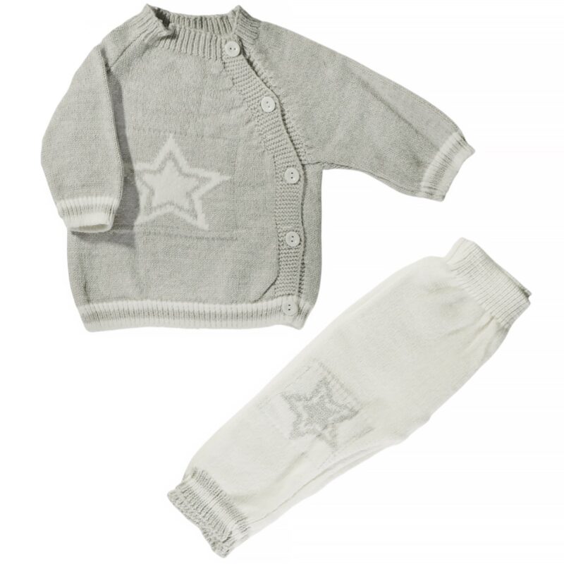 Trikomer βρεφικό πλεκτό σετ «Knit Star»