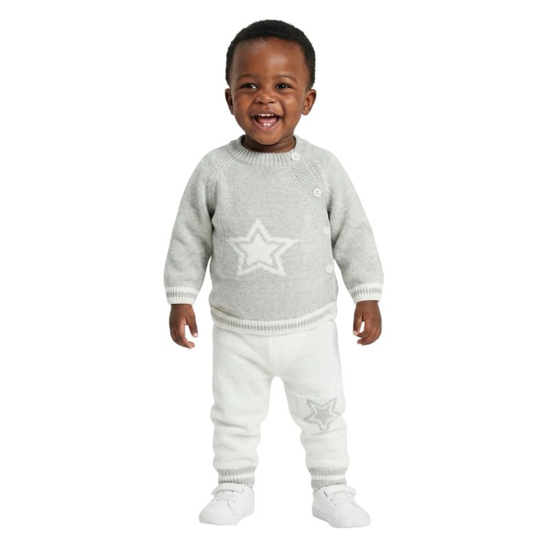 Trikomer βρεφικό πλεκτό σετ «Knit Star»