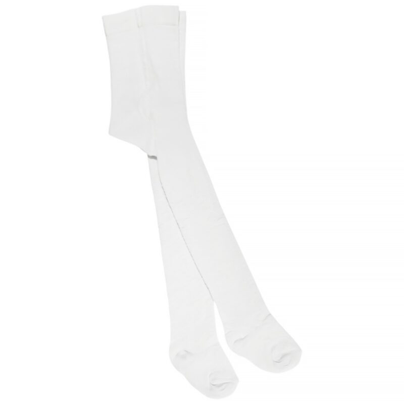 Melody Baby χοντρό καλσόν «White Relief»