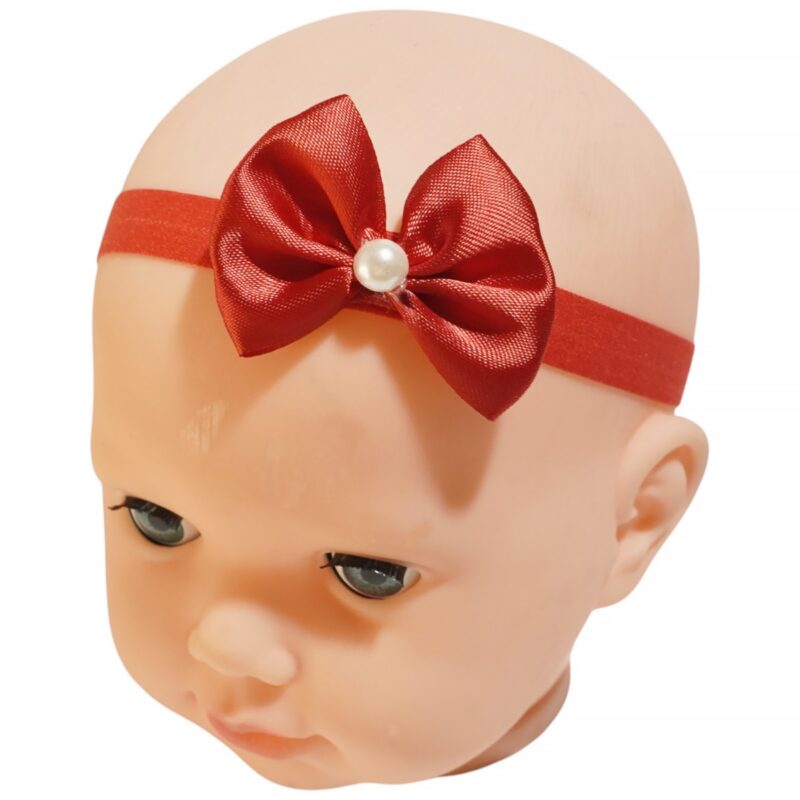 AZ κορδέλα μαλλιών «The Cutest Red Bow»