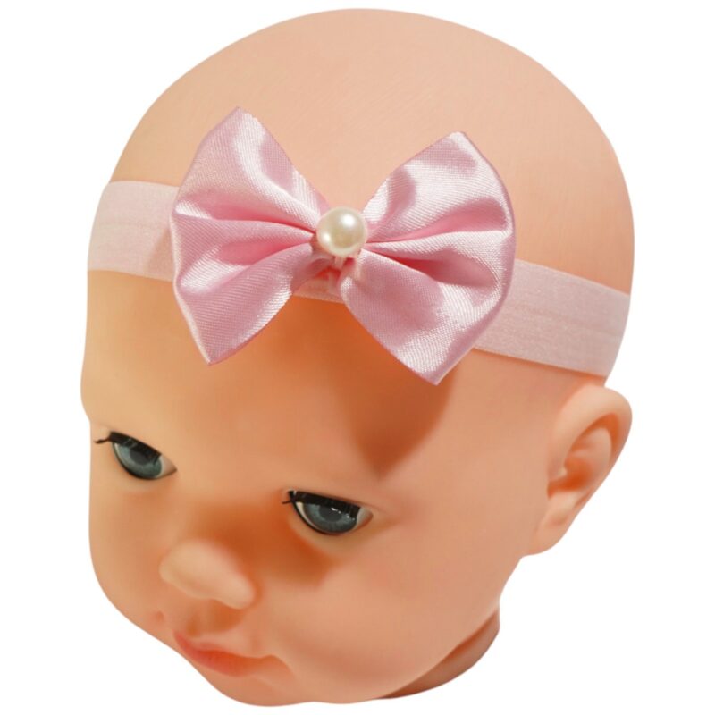 AZ κορδέλα μαλλιών «The Cutest Pink Bow»