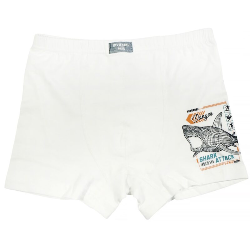 Biyo Kids μποξεράκι «Ecru Shark Attack»