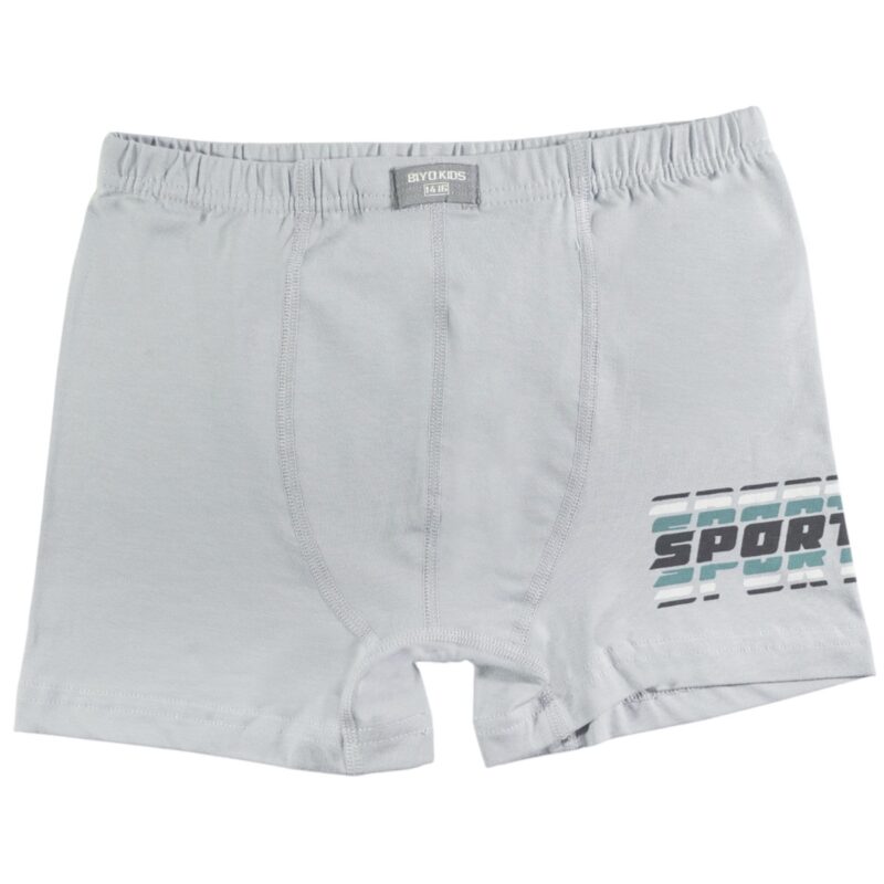Biyo Kids μποξεράκι «Grey Sport»