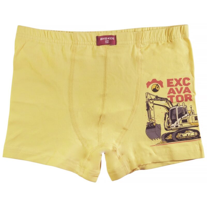 Biyo Kids μποξεράκι «Yellow Excavator»