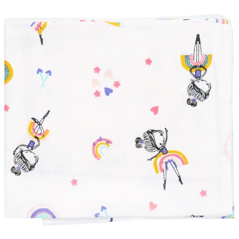 Bebelio πάνα αγκαλιάς «Ballerina» (0,90m x 0,80m)