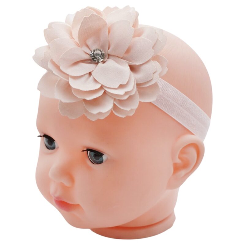 Defne κορδέλα μαλλιών «Salmon Flower»