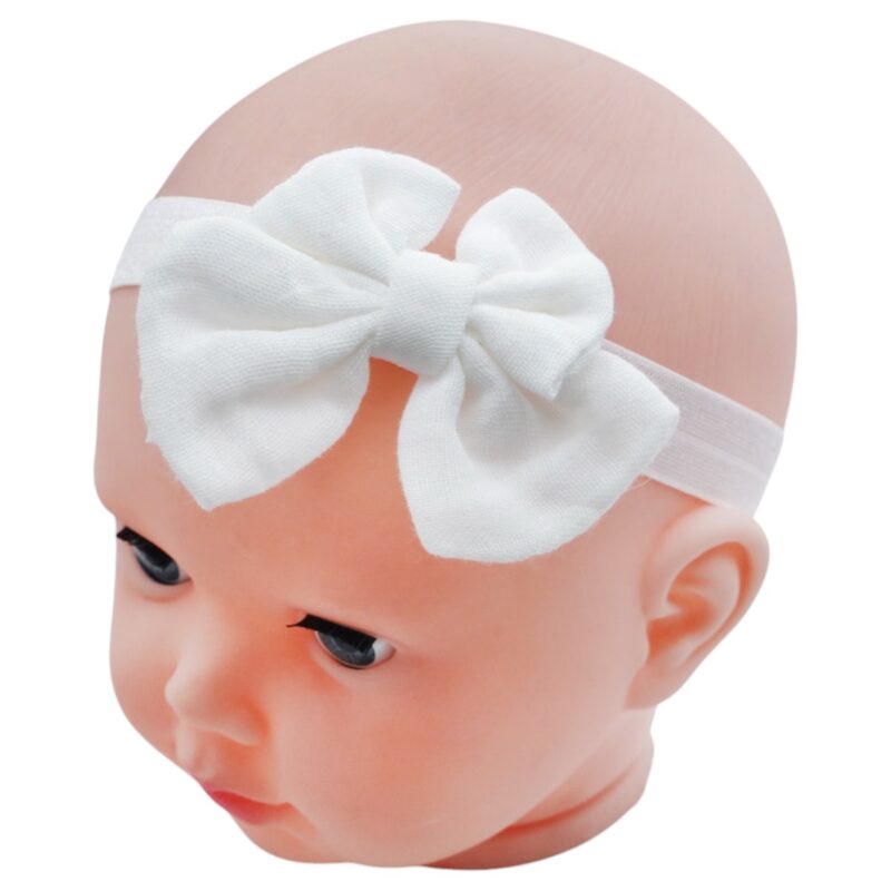 Defne κορδέλα μαλλιών «Ecru Bow»