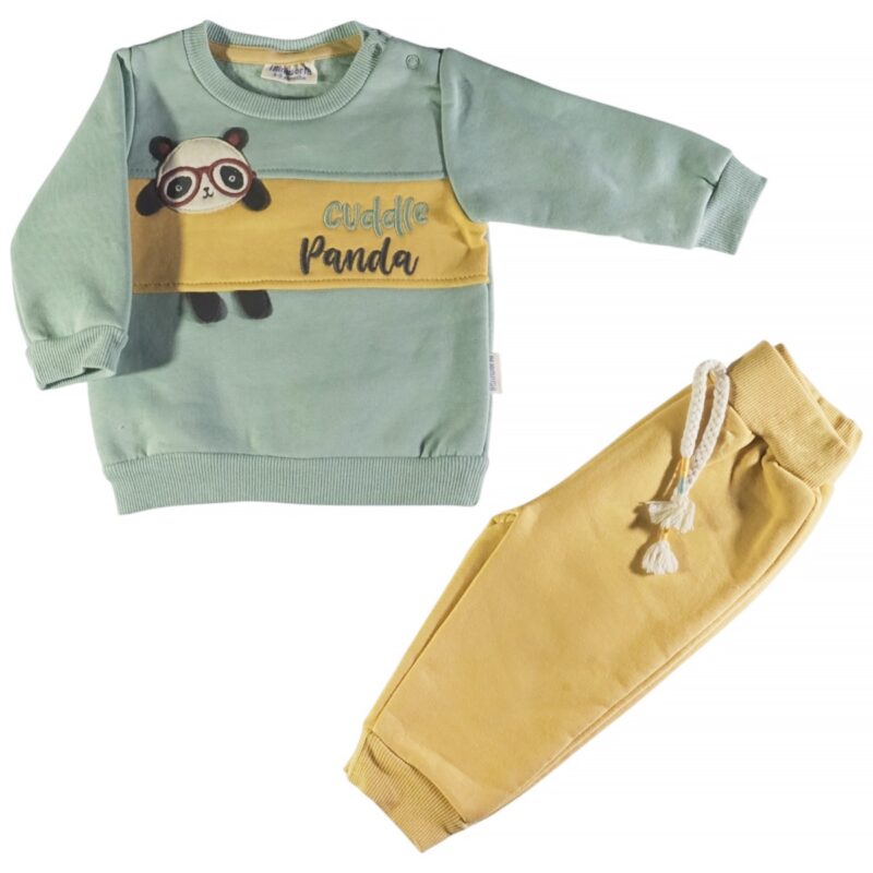 Miniworld βρεφικό σετ φόρμας με χνούδι «Cuddle Panta»