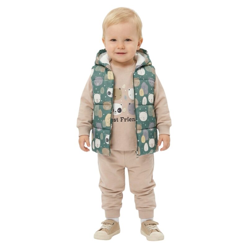 Ayidino βρεφικό εποχιακό σετ τριών τεμαχίων «Best Friends»