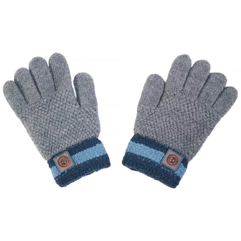 Kitti παιδικά πλεκτά γάντια «Grey Snug»