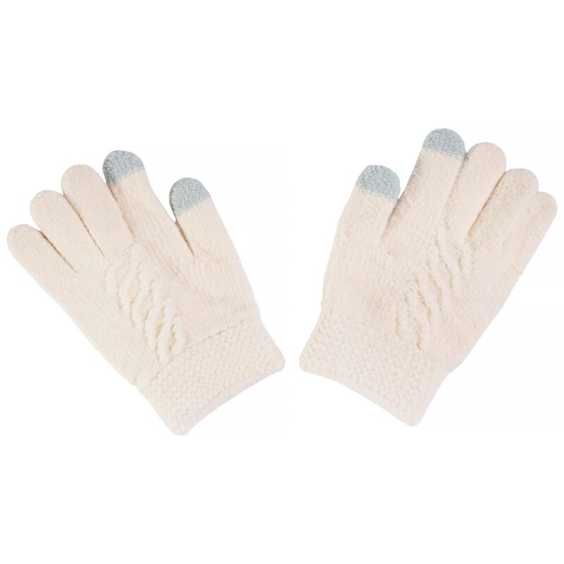 Kitti παιδικά πλεκτά γάντια «Ecru Warmth»