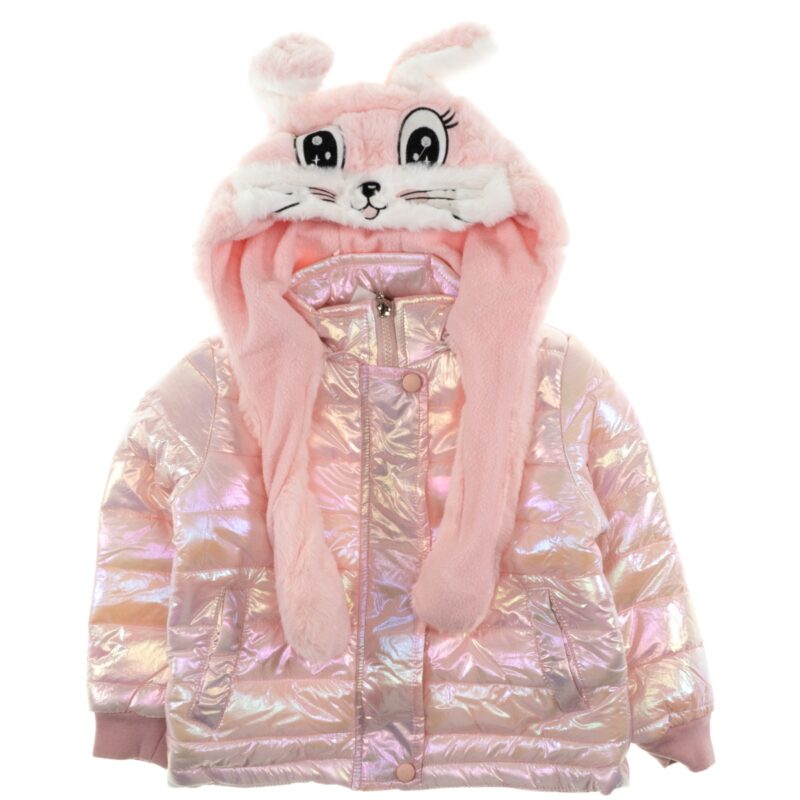 Luisa Chic μπουφάν με κουκούλα με αυτάκια που σηκώνονται «Coniglio»