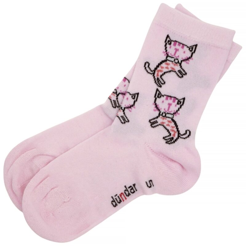 Dundar παιδικά καλτσάκια «Happy Pink Cats»