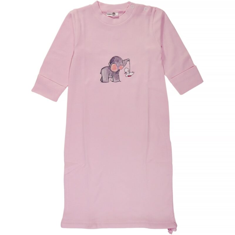 Little One βρεφικός σάκος μαιευτηρίου «Little Pink Elephant»