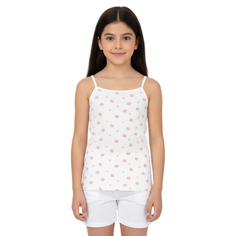 Defne Baby φανελάκι με στάμπες «Purple Daisies»