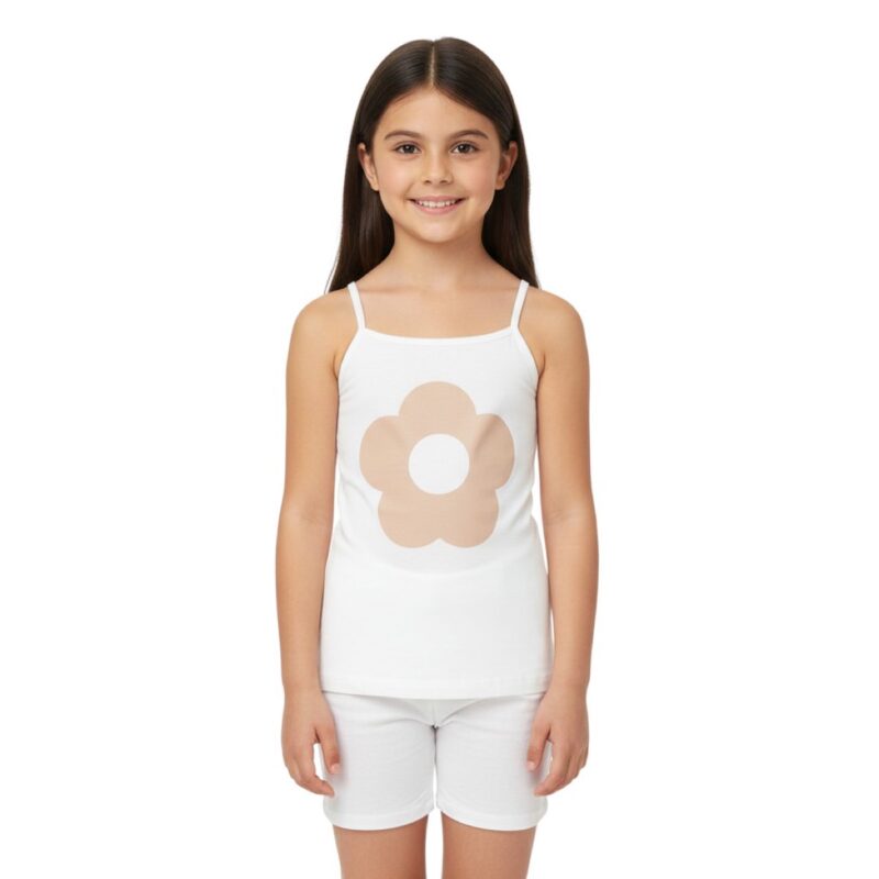 Defne Baby φανελάκι με στάμπα «Sweet Daisy»