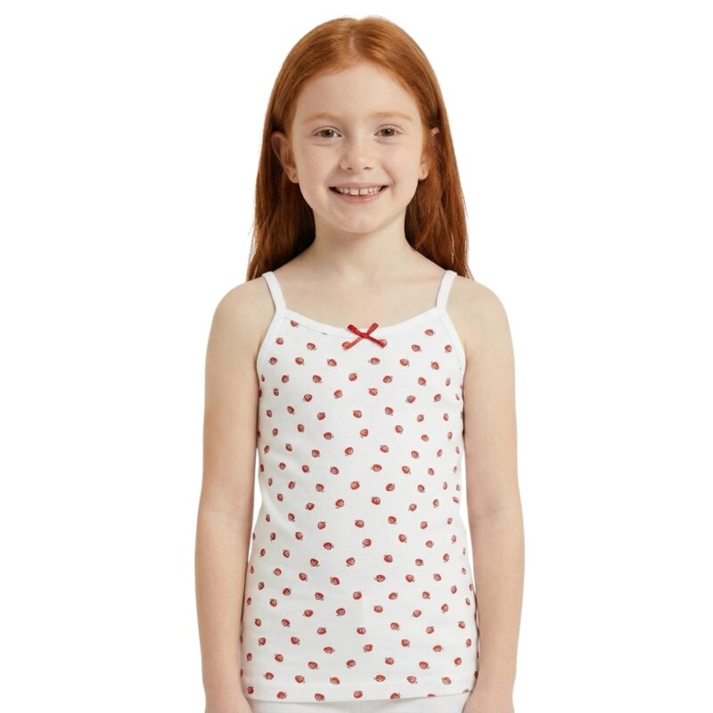 Defne Baby φανελάκι με στάμπες «Strawberries Love»