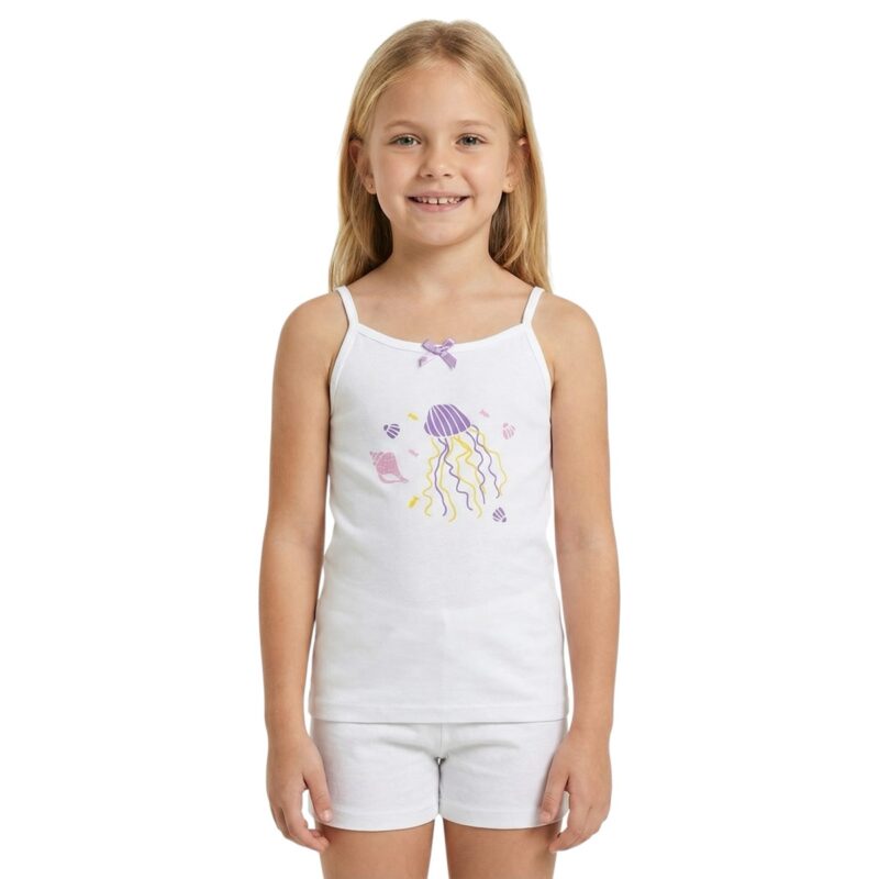 Defne Baby φανελάκι με στάμπα «Jelly Fish»