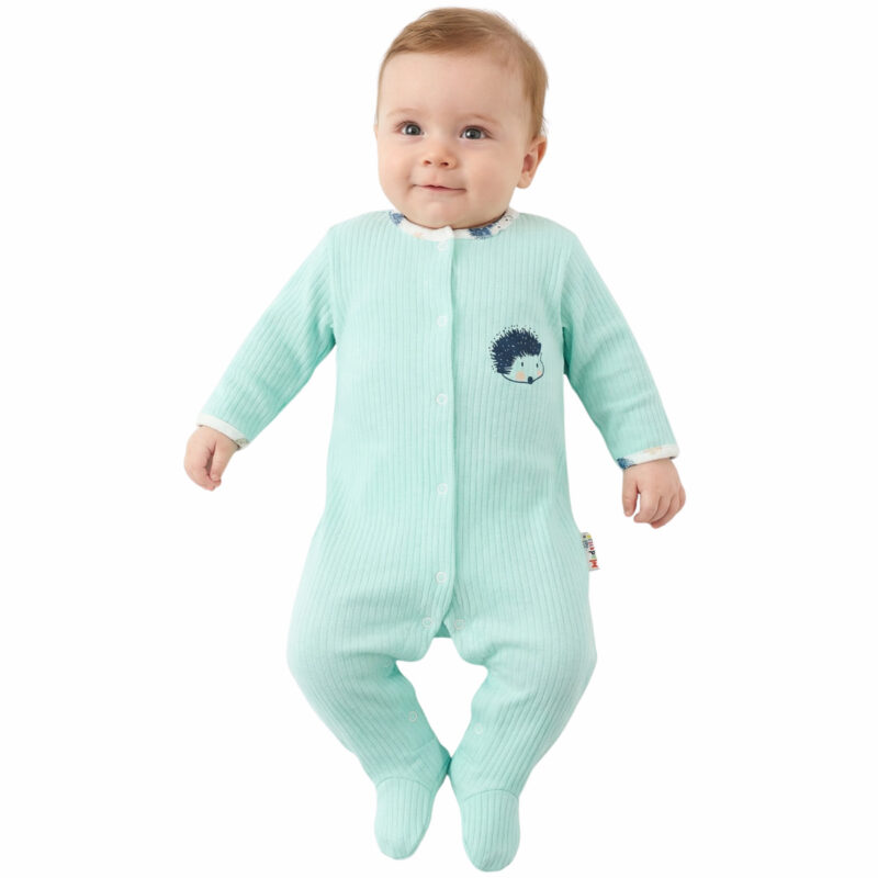 Midirik βρεφικό ολόσωμο λεπτό φορμάκι «Hedgehog»