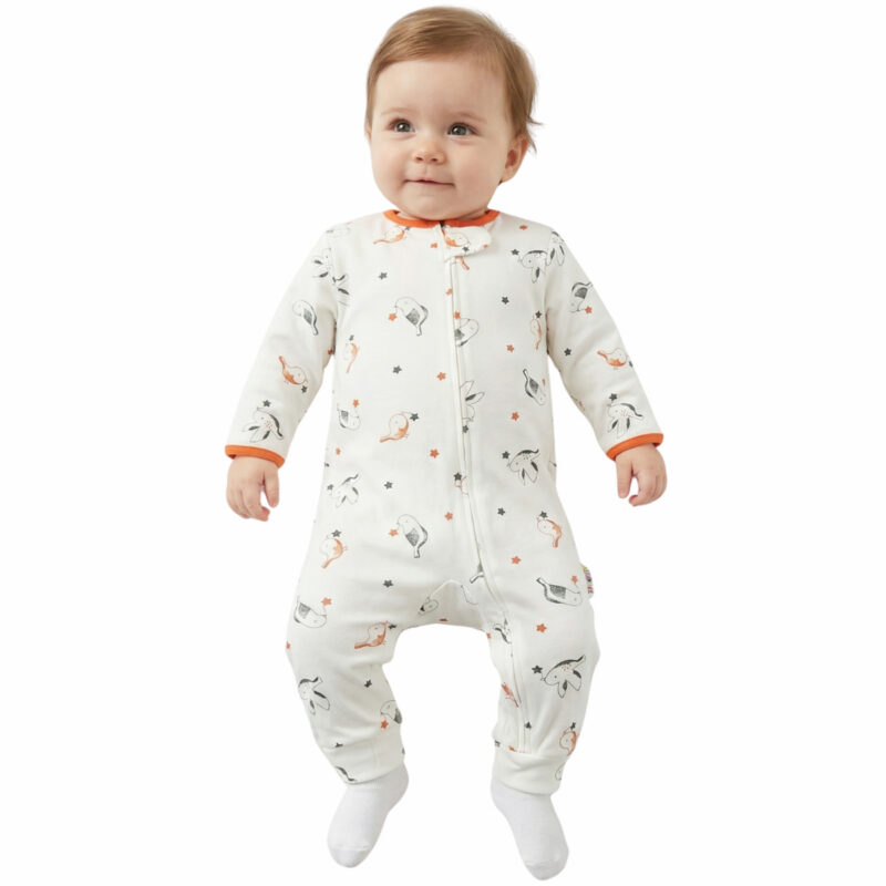 Midirik βρεφικό λεπτό φορμάκι «Free Birds»