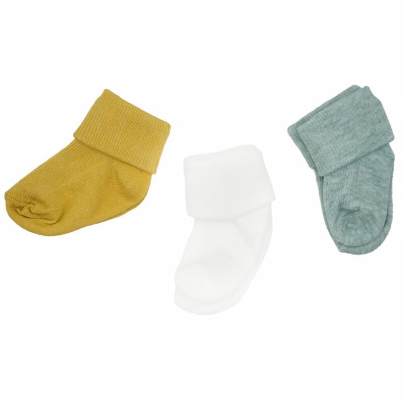 Icon Baby βρεφικές καλτσούλες τριών τεμαχίων «Joyful Steps»