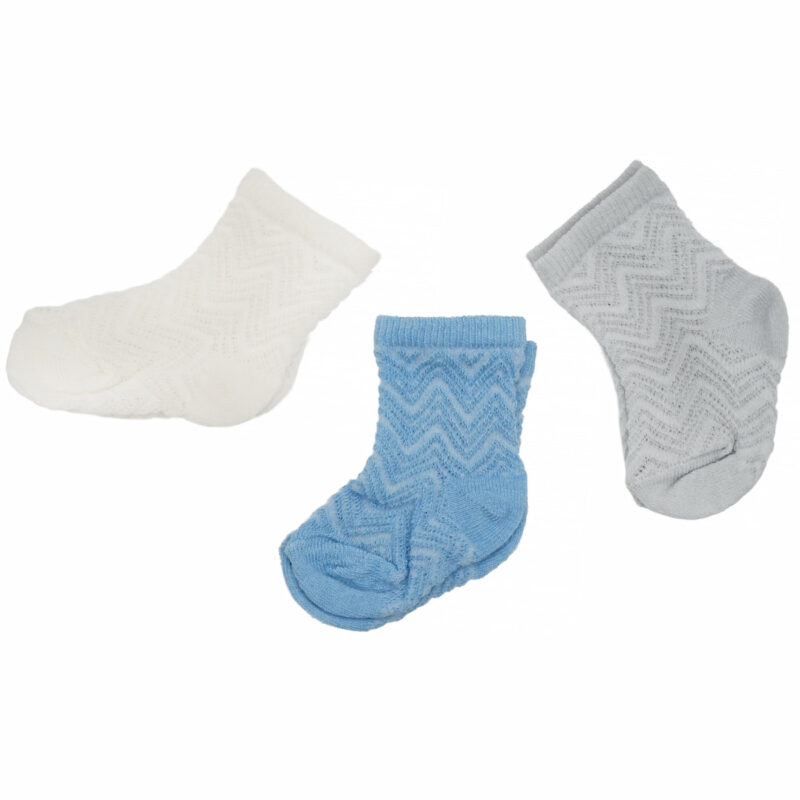 Icon Baby βρεφικές καλτσούλες τριών τεμαχίων «Gentle Start»