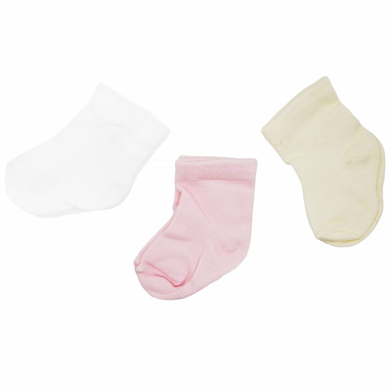 Payas Kids βρεφικές καλτσούλες τριών τεμαχίων «Rainbow Walk»