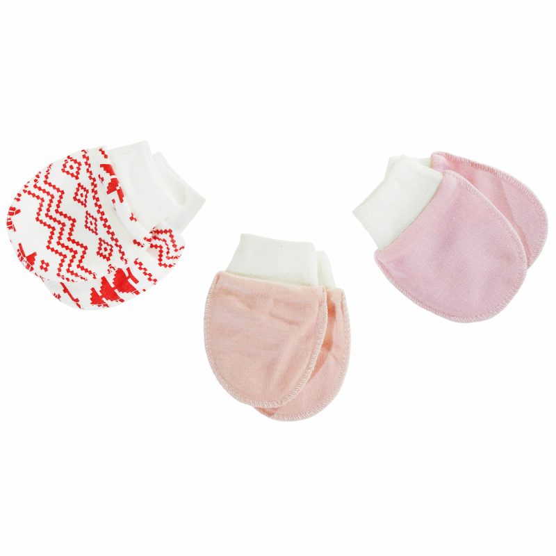 Baby Wear γαντάκια νεογνού τριών τεμαχίων «Tiny Protection» ΤΥΧΑΙΑ ΕΠΙΛΟΓΗ ΣΧΕΔΙΟΥ