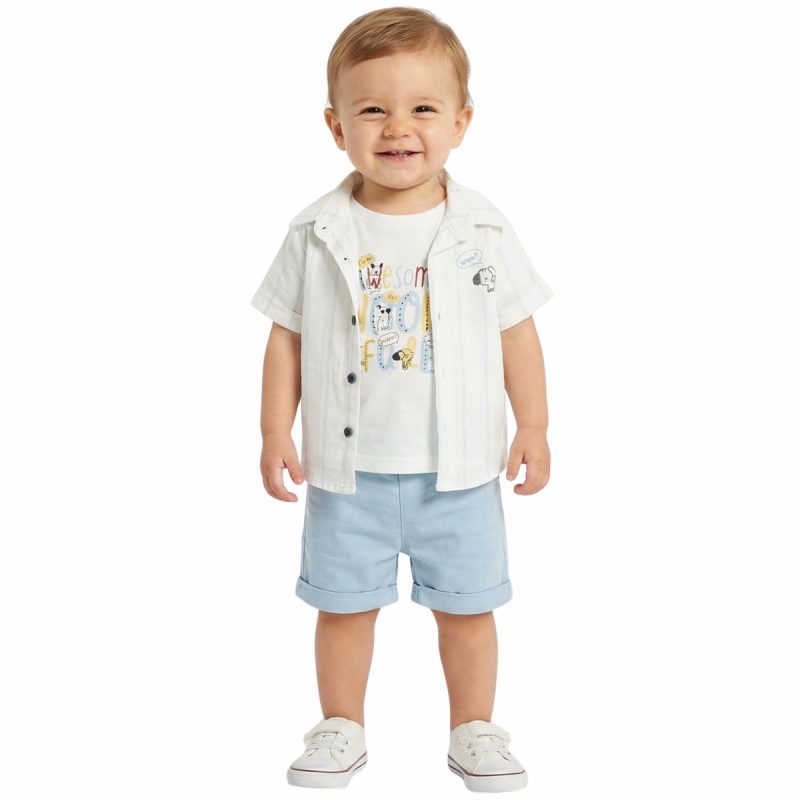 Bebedex’s Plus βρεφικό σετάκι τεσσάρων τεμαχίων «Playful Adventure»