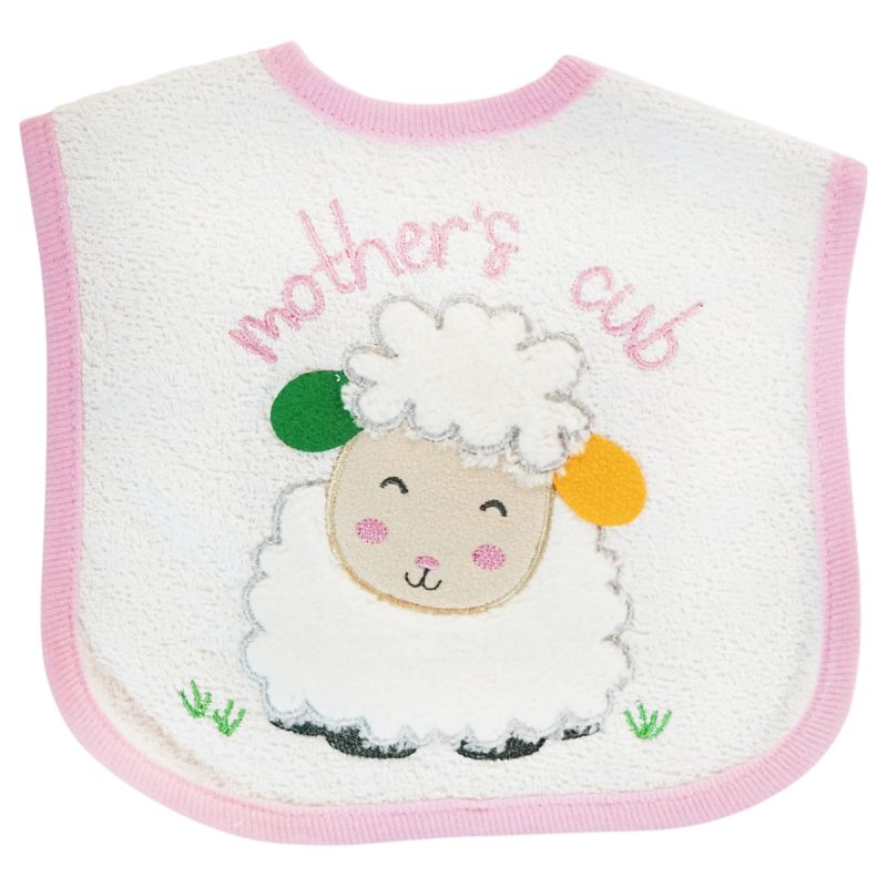 Baby Tone σαλιάρα φαγητού «Mother’s Pink Cub»