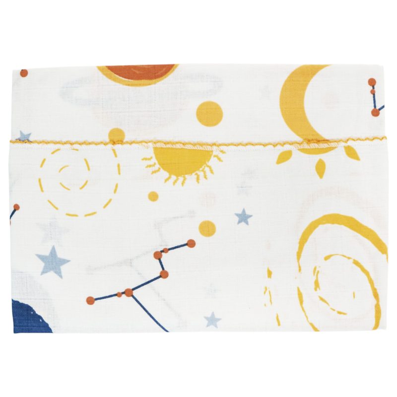 AZ πάνα αγκαλιάς «Space Blue Dreams» (0,90 m x 0,80 m)