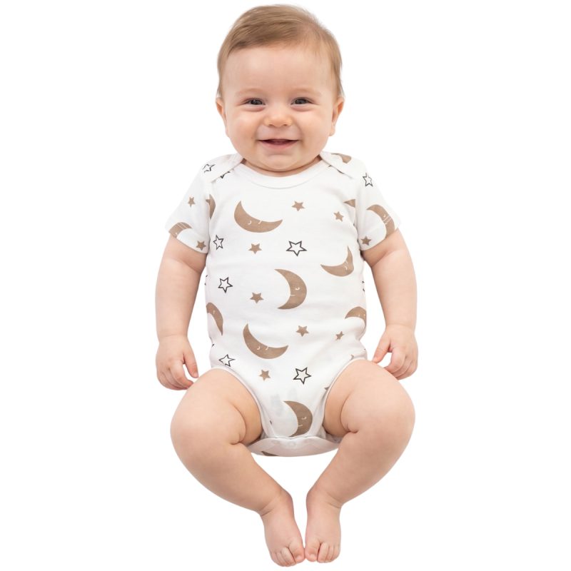 Nayinom κοντομάνικο βρεφικό κορμάκι «Cosmic Dreams»